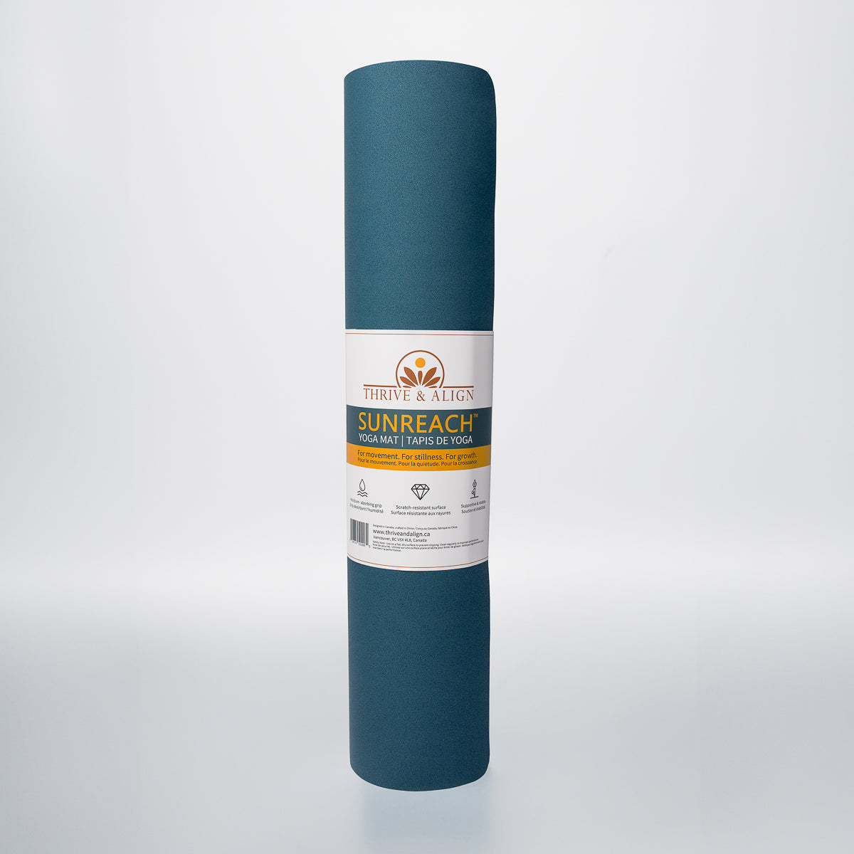 Sunreach™ PU Natural Rubber Yoga Mat
